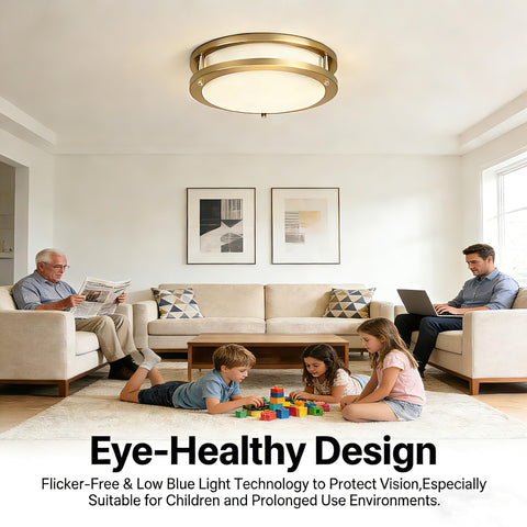 Drosbey UL-listed ceiling light with certified safety and reliability.