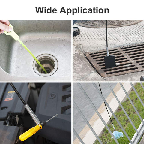 DR.PEN Drain cleaner sticks reach sinks and toilets to target clogs.
