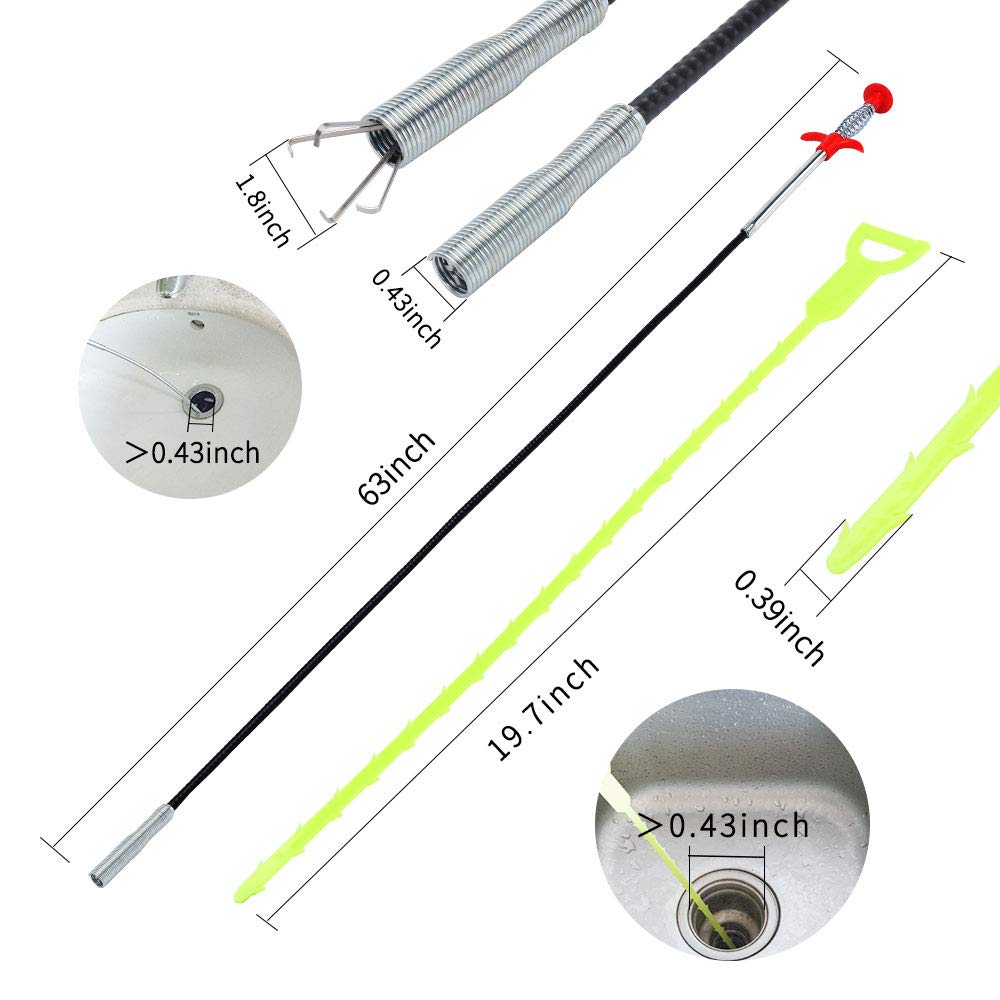 DR.PEN Four-Claw Grabber highlights the 1.8-inch width for secure pickups.