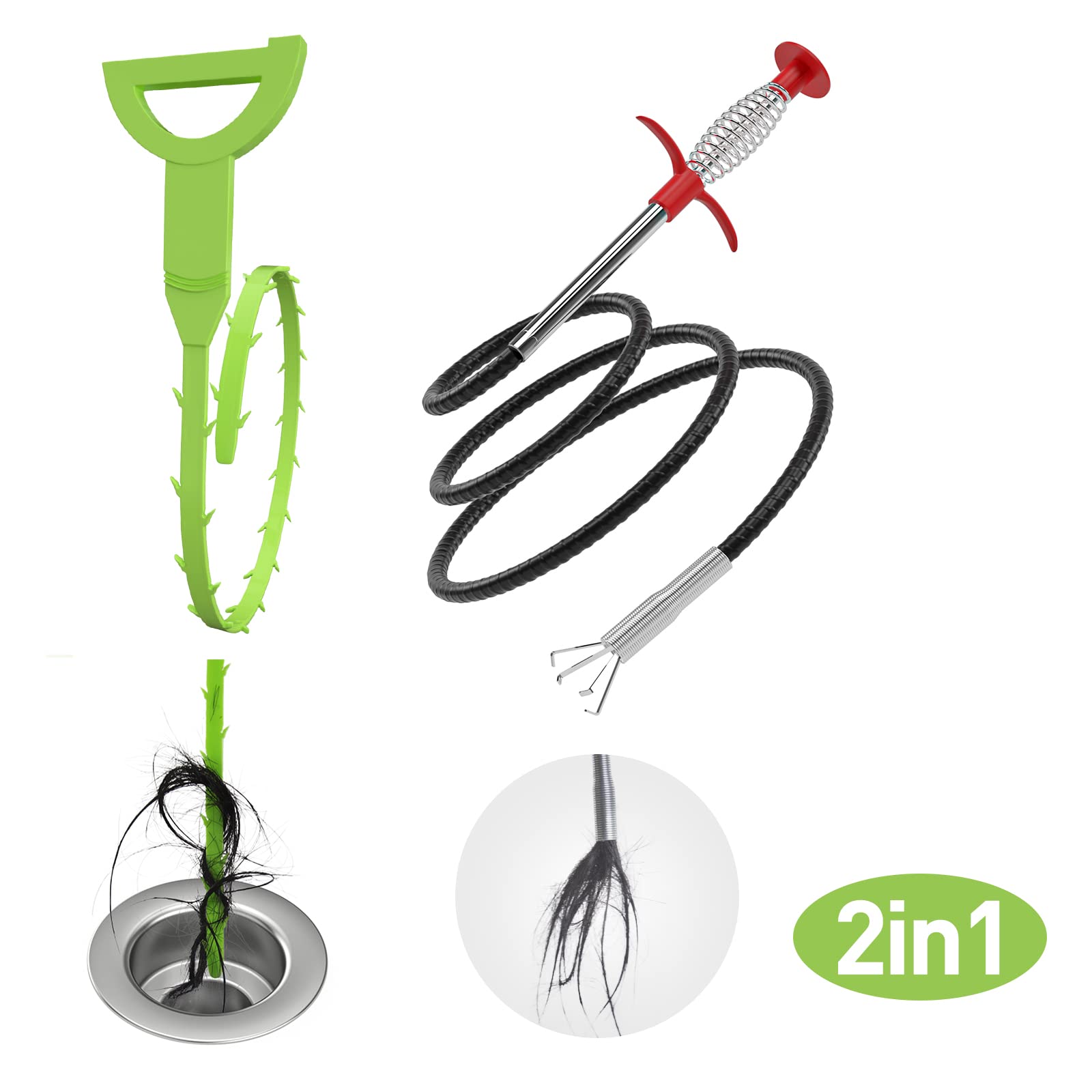 DR.PEN Hose pickup tool bends to navigate pipes and filters.