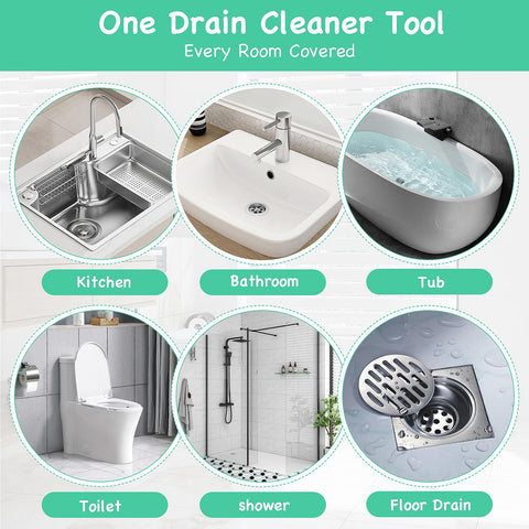 DrSnake drain cleaner offers a chemical-free, quick maintenance option.