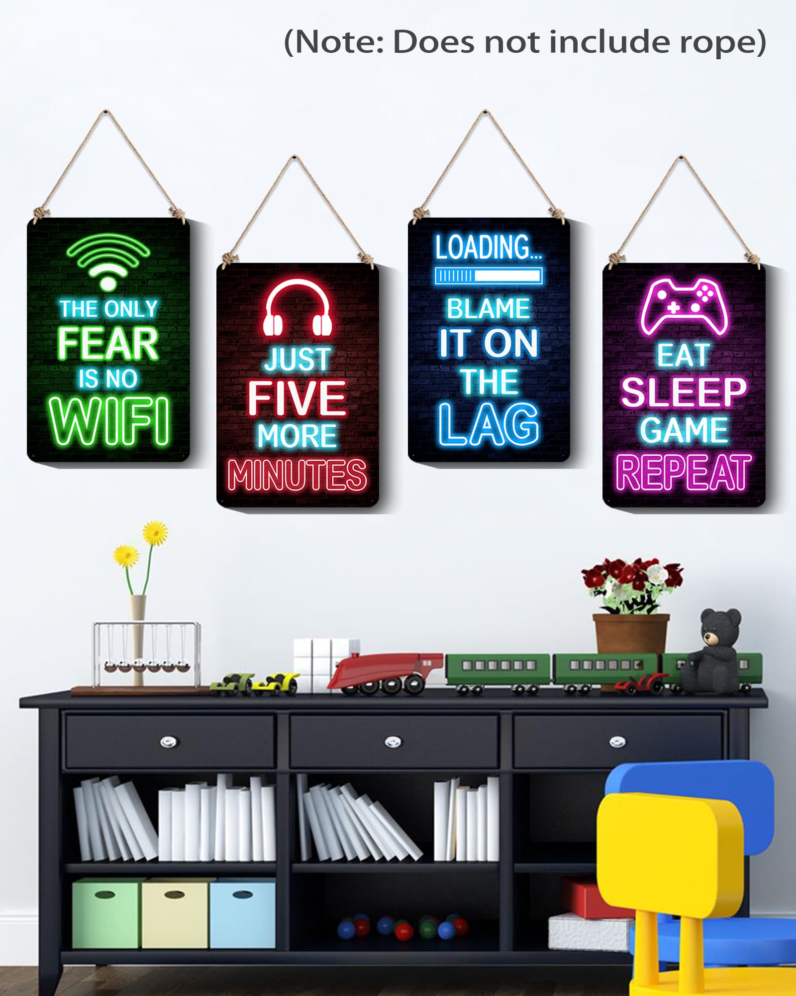 Drsoum signs with pre-drilled holes enable quick, secure hanging