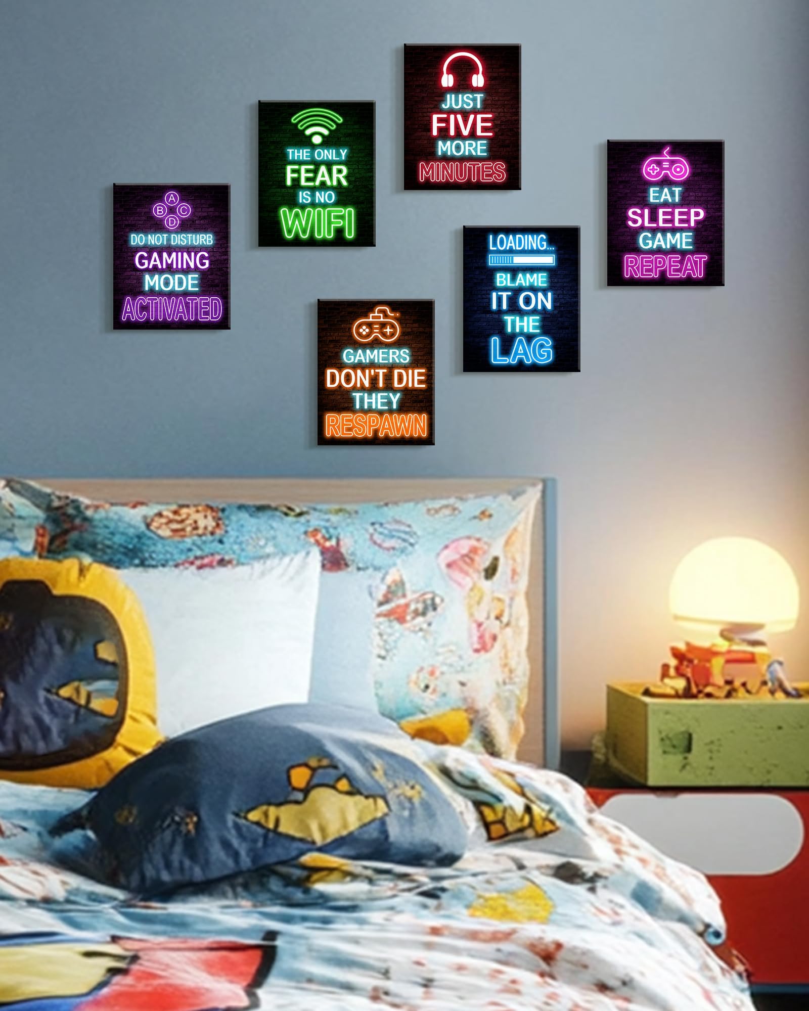 Drsoum gamer room decor matches various styles and existing posters for cohesive walls.