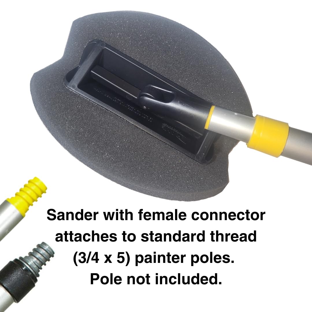 Drywall Ideas Drywall Corner Sander close-up of flexible sponge for adaptive sanding