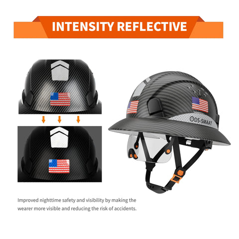 DS-SMAAT reflective hi-viz design improves visibility in low-light job conditions.