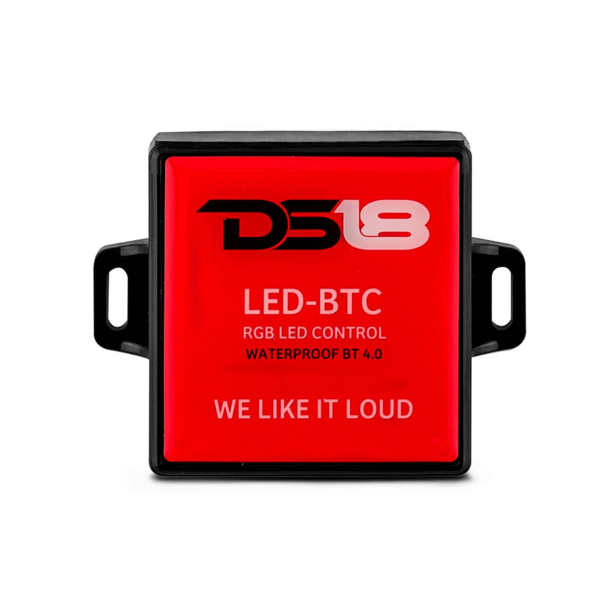 DS18 AUDIO LED-BTC controller front view for seamless RGB control on speakers
