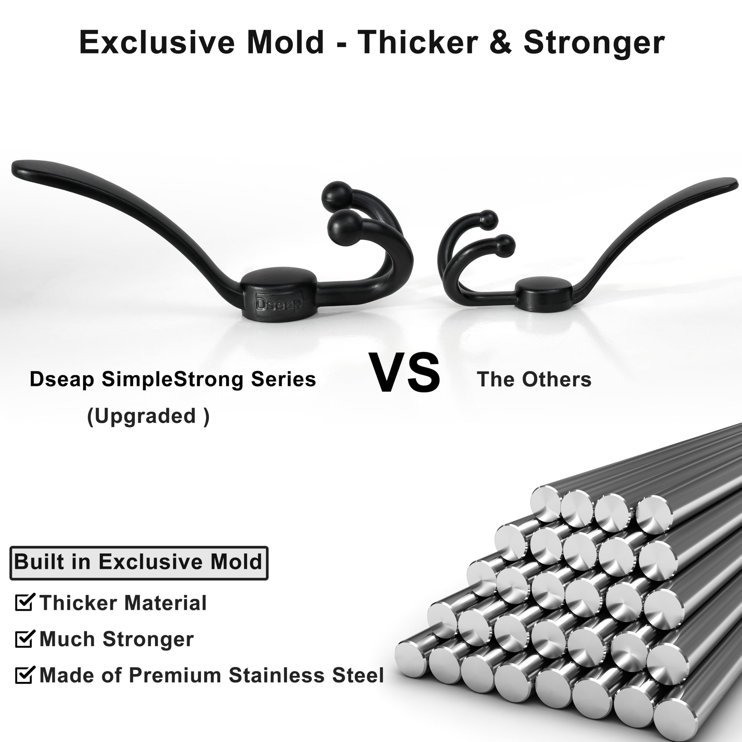Dseap SimpleStrong 2.0 assembly detailing five pre-installed tri-hooks