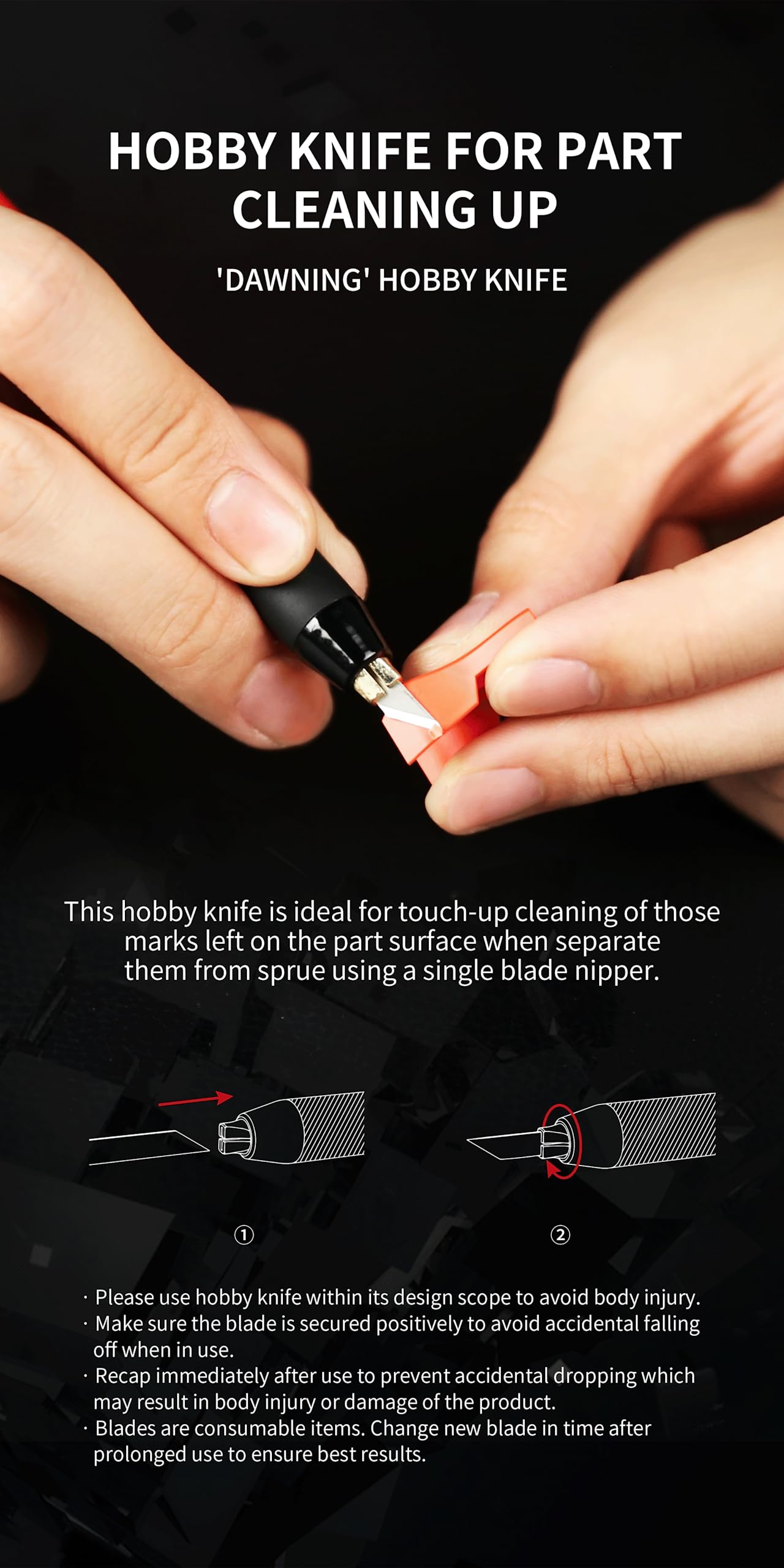 DSPIAE Departure Tool Set sanding files deliver smooth edges on parts.