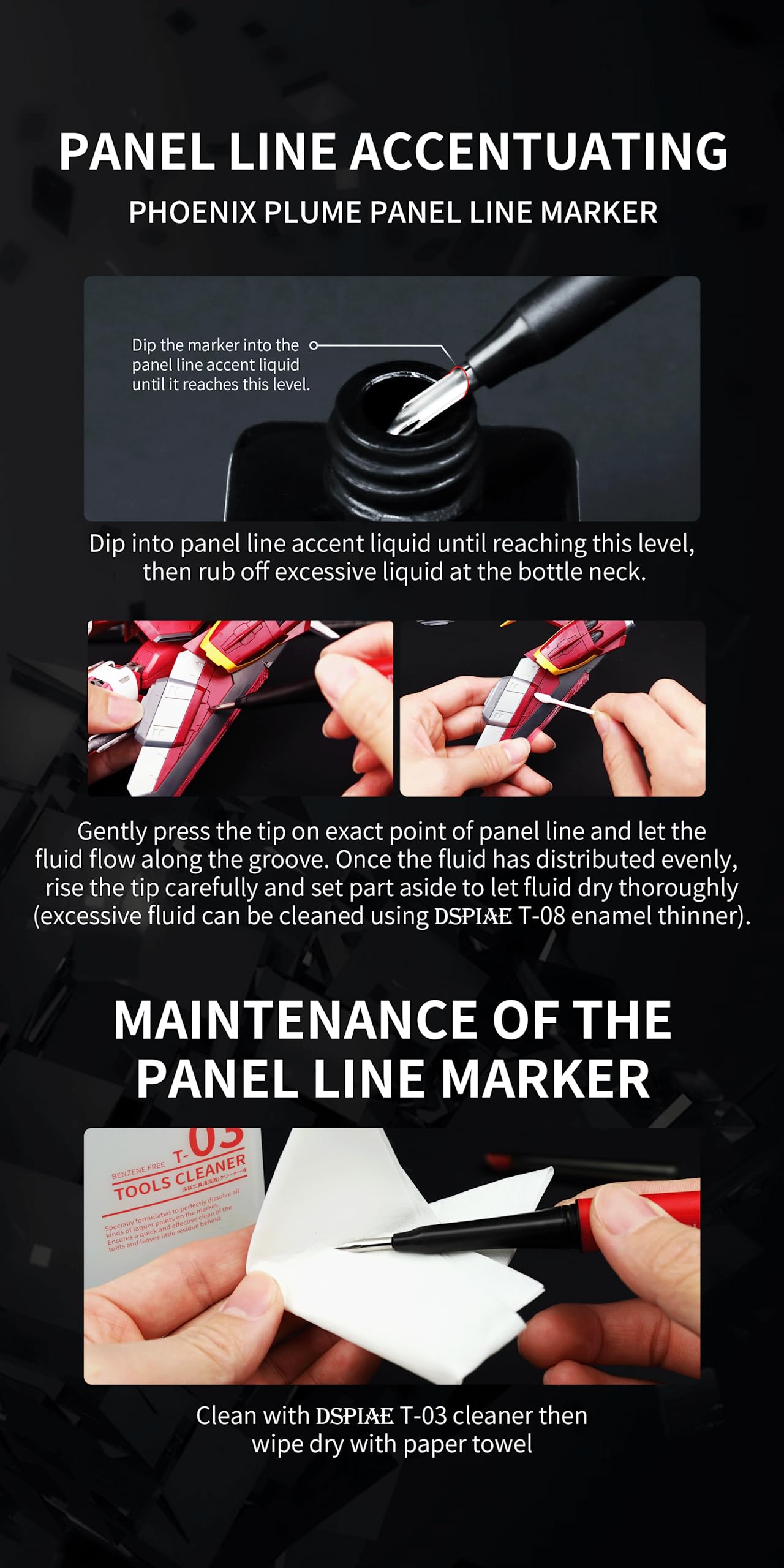 DSPIAE Departure Tool Set storage case keeps tools organized and portable.