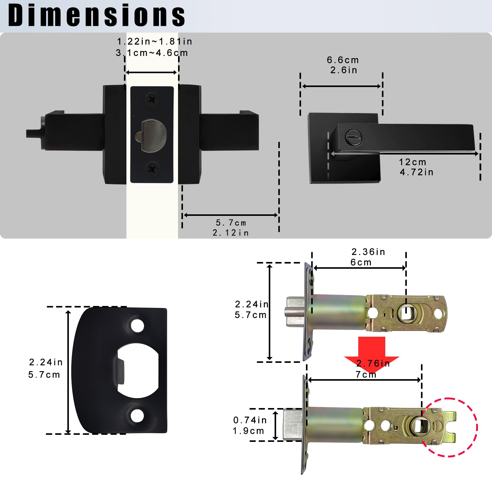 DSJJBLL ANSI Grade 3 hardware for reliable residential security