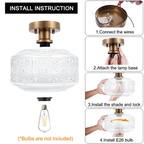 DSMJFU ideal for entryways and porches with warm glow