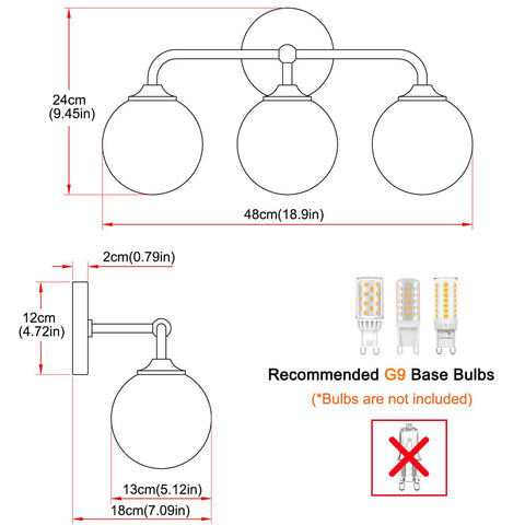 DSMJFU easy installation wall lamp provides hardwired setup with clear manual.