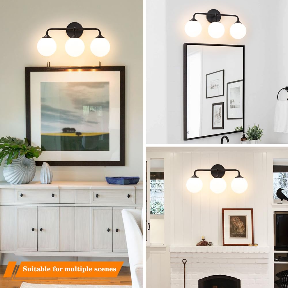 DSMJFU matte black wall sconce adds modern contrast to any room.