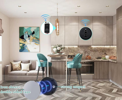 dstfuy car led light control via wireless relay for convenience