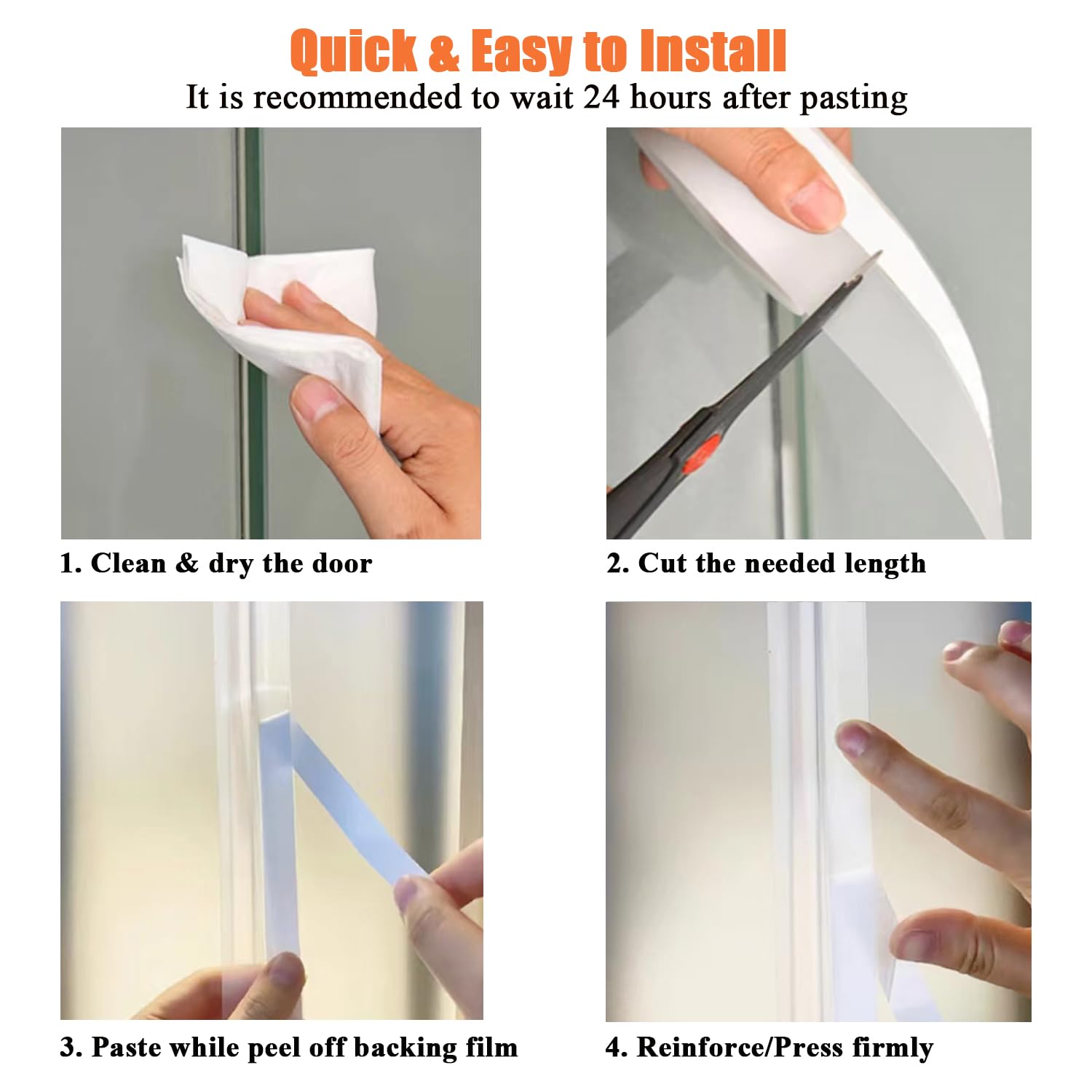 Dstorelhp energy-saving door seal improves indoor temperature stability.