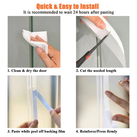 Dstorelhp energy-saving door seal improves indoor temperature stability.