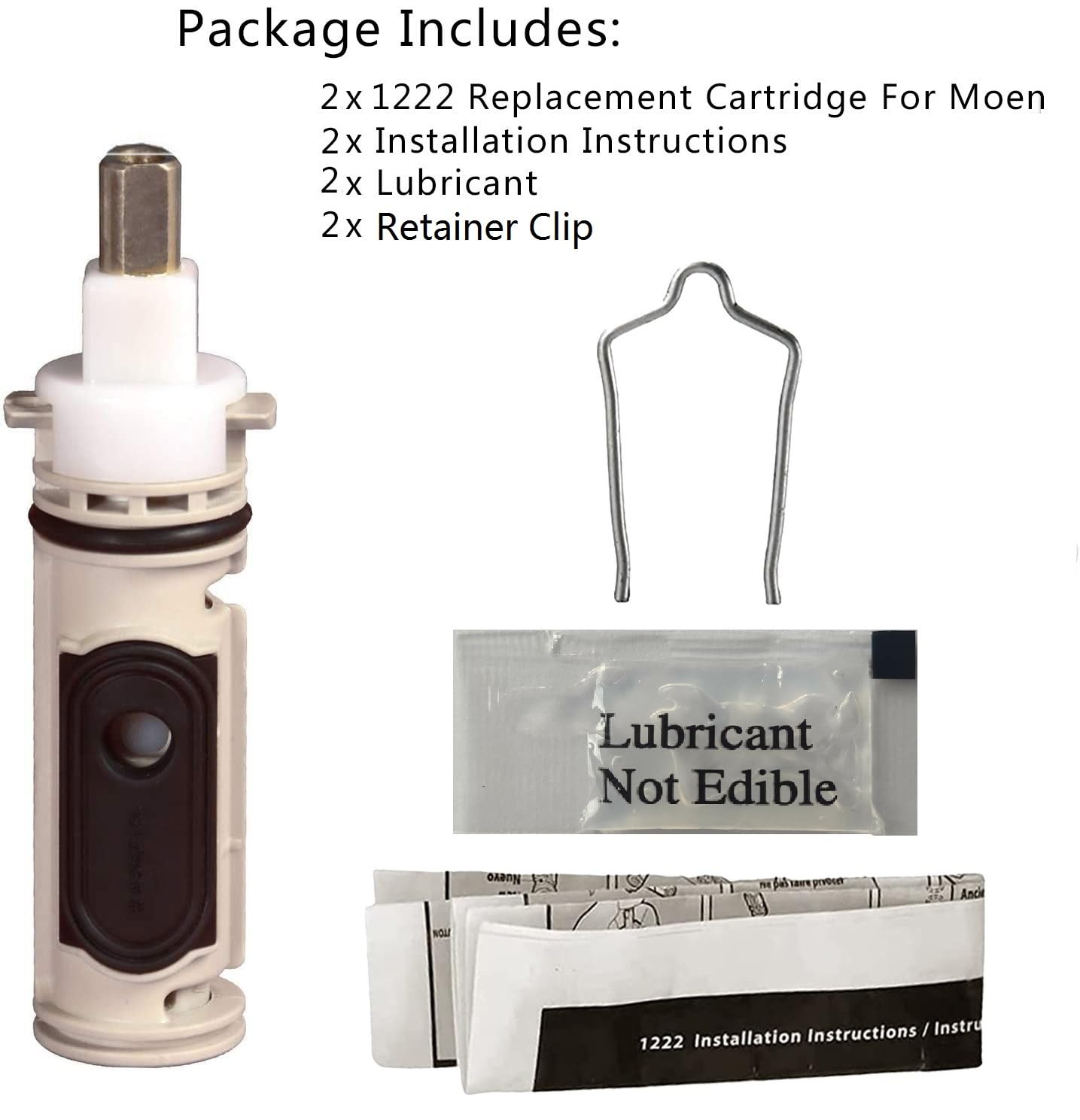 DSWJZDW installation guide for Moen 1222 replacement