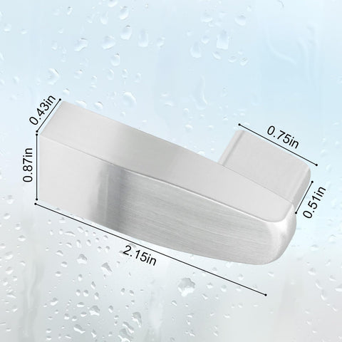 Dsyboko anti-slip design prevents towel bar wobble during use.