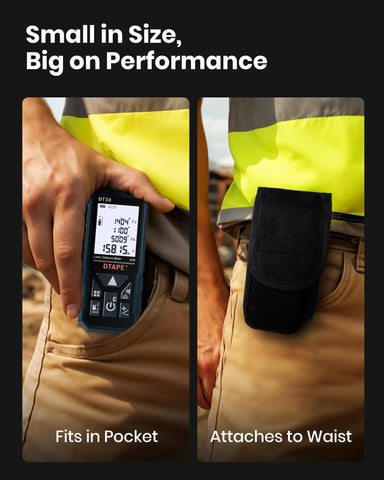 DTAPE includes accessories for convenient on-site use and portability.