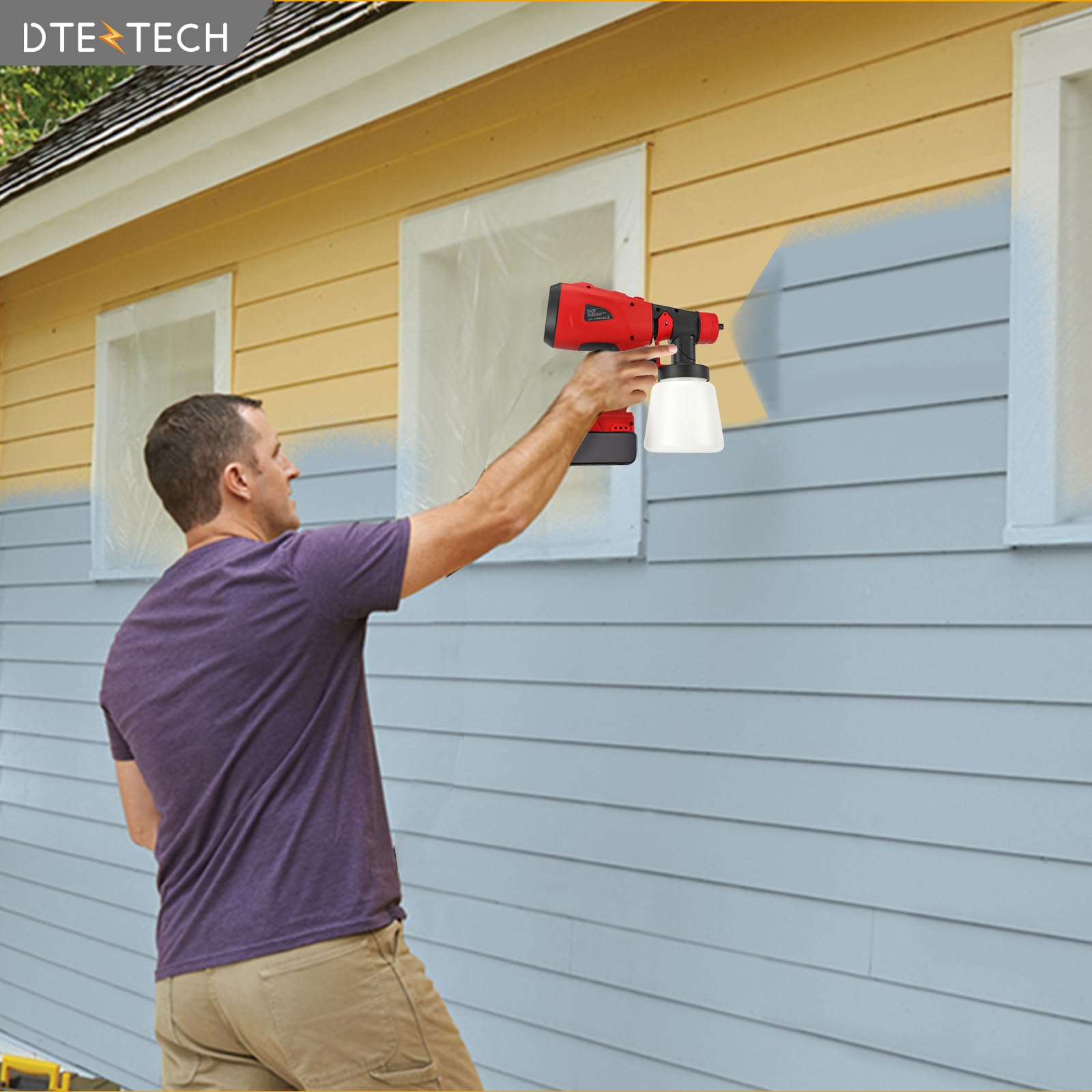 DTEZTECH ideal for interior and exterior home projects and refinishing tasks.