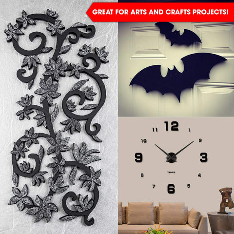 Dualplex DIY foam sheet cuts easily for crafts.