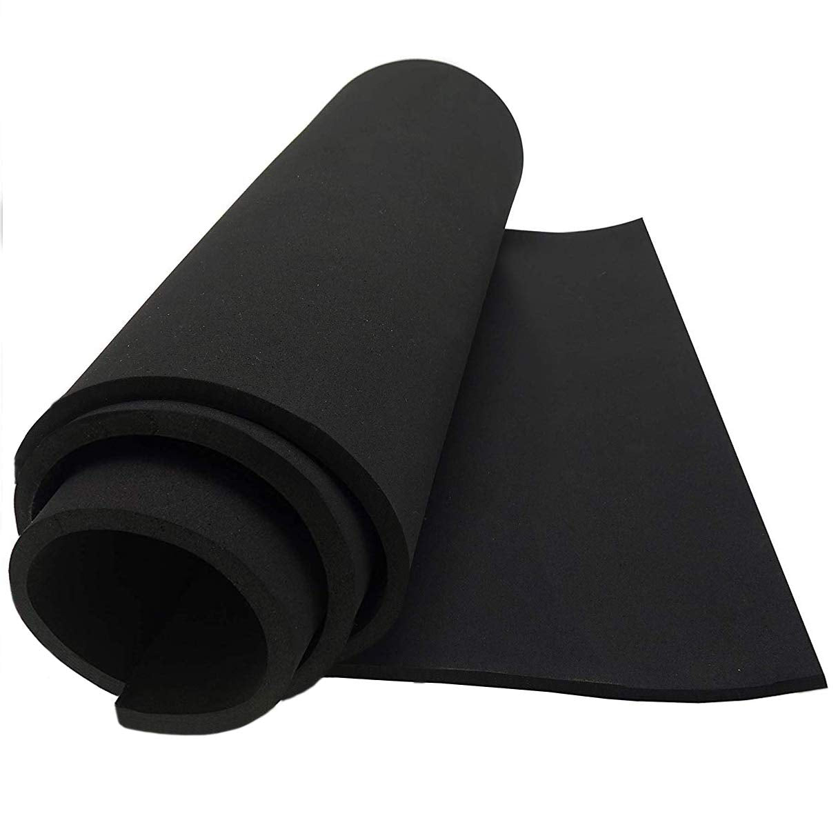 Dualplex neoprene foam roll close-up with smooth non-absorbent texture.