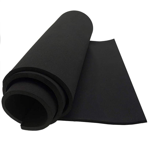 Dualplex neoprene foam roll close-up with smooth non-absorbent texture.
