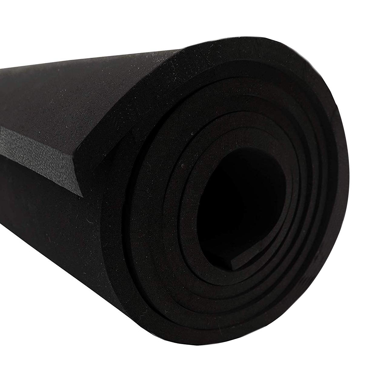 Dualplex seals and gaskets foam for weather-stripping and anti-vibration needs.