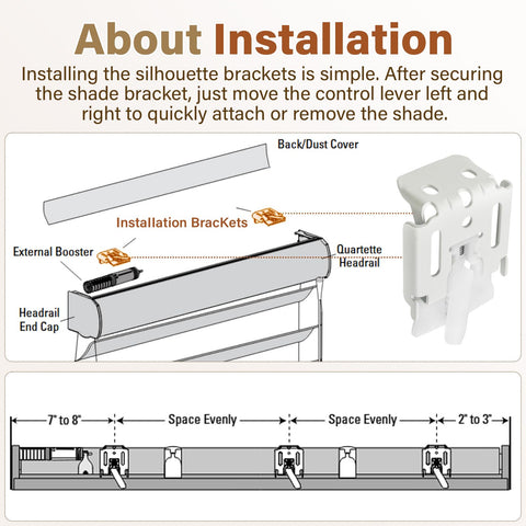 DuckcowsC brackets offer easy installation with snap-on design and screws for a secure fit.