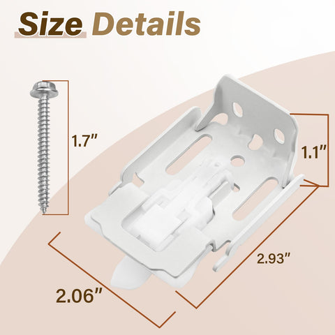 DuckcowsC brackets fit Hunter Douglas systems, offering secure, compatible mounting.