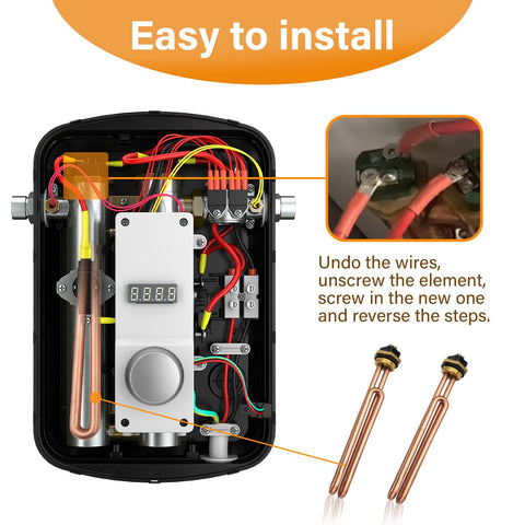 DuckcowsC screw-in installation illustration for quick maintenance