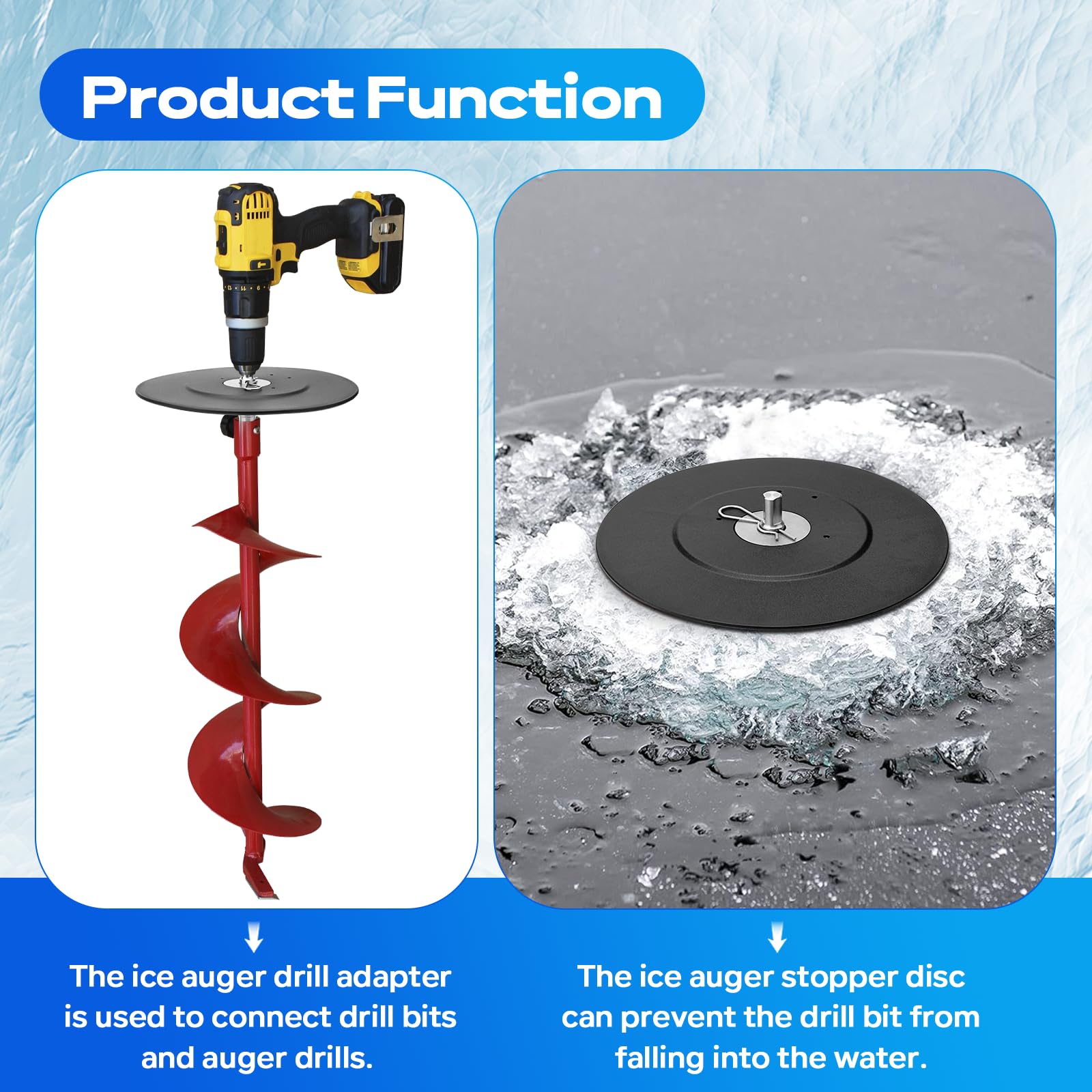 DuckcowsC stainless steel adapter body resists rust in cold conditions.