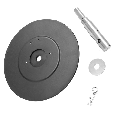 DuckcowsC two-stage auger adapter top flat sides ensure secure connection.