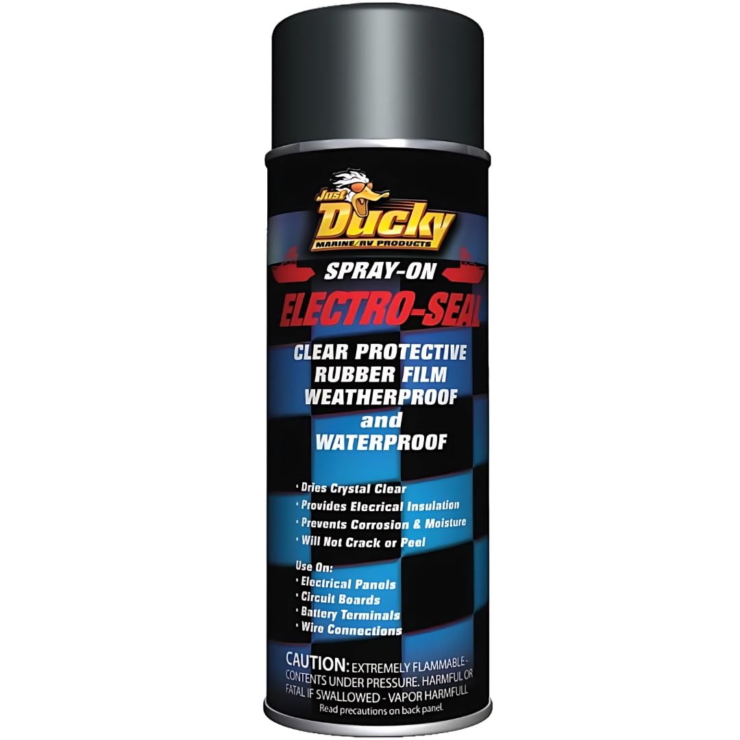 Ducky Products Electro-Seal spray-on coating protects electrical components from moisture
