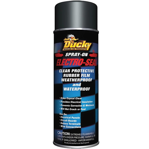 Ducky Products Electro-Seal spray-on coating protects electrical components from moisture