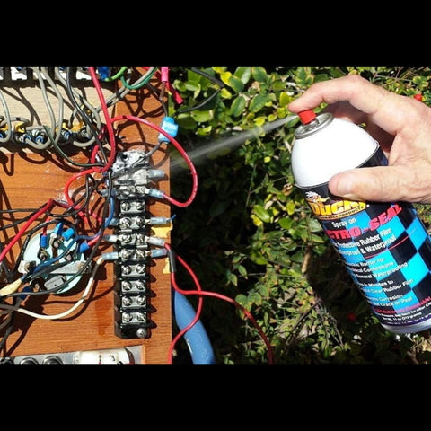 Ducky Products Electro-Seal dries without discoloring surfaces during protection