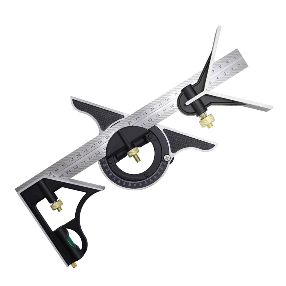 DUEBEL Combination Square 12ft blade and ruler for precise layouts.