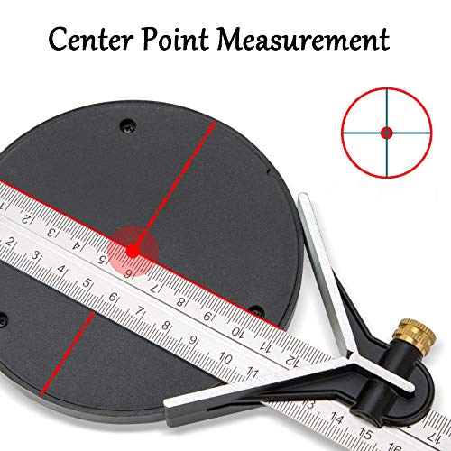 DUEBEL Combination Square zinc alloy tooth holder adds durability.