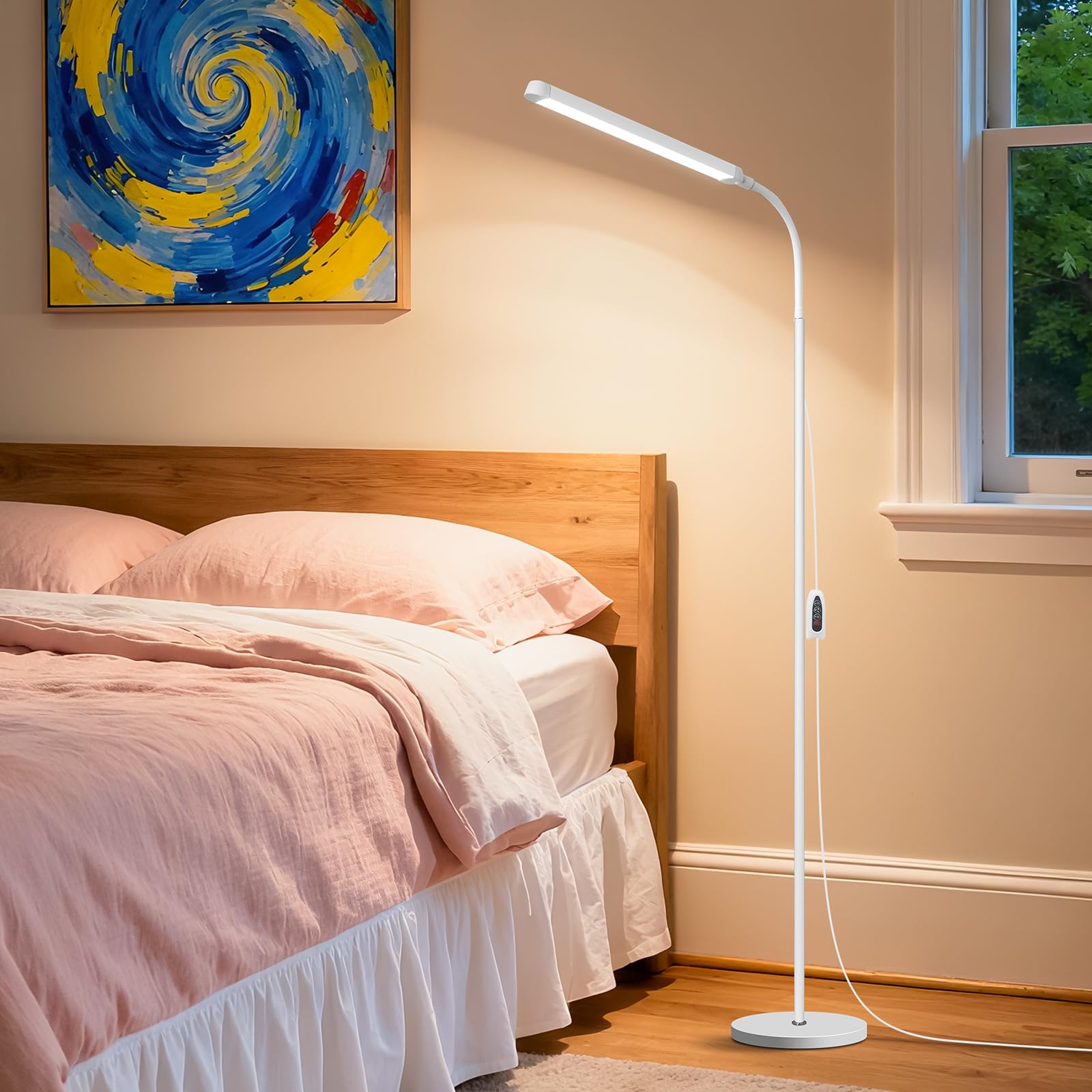 Dujunlinghang elegant white finish fits modern interiors.