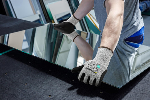DULFINE A3 gloves ideal for glass cutting tasks requiring precision