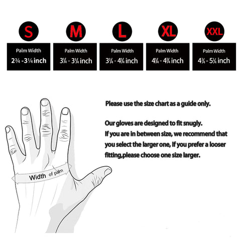 DULFINE size chart helps you choose the right fit