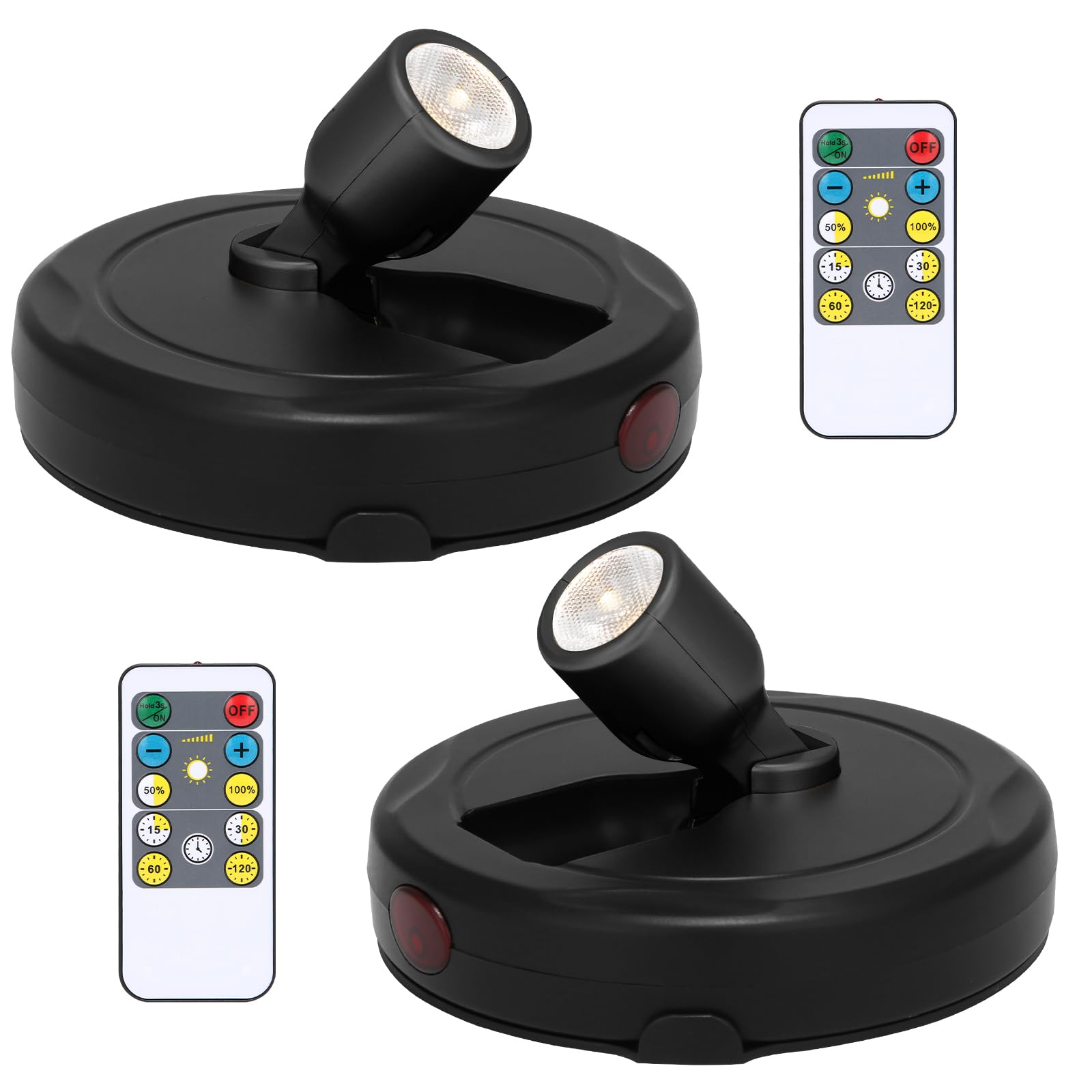 Dunhaoji Spotlight battery-operated model ready for wireless placement in any room.