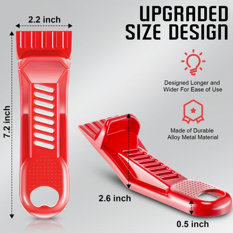 Dunkive lifter toe-insert provides stable support during drywall handling.