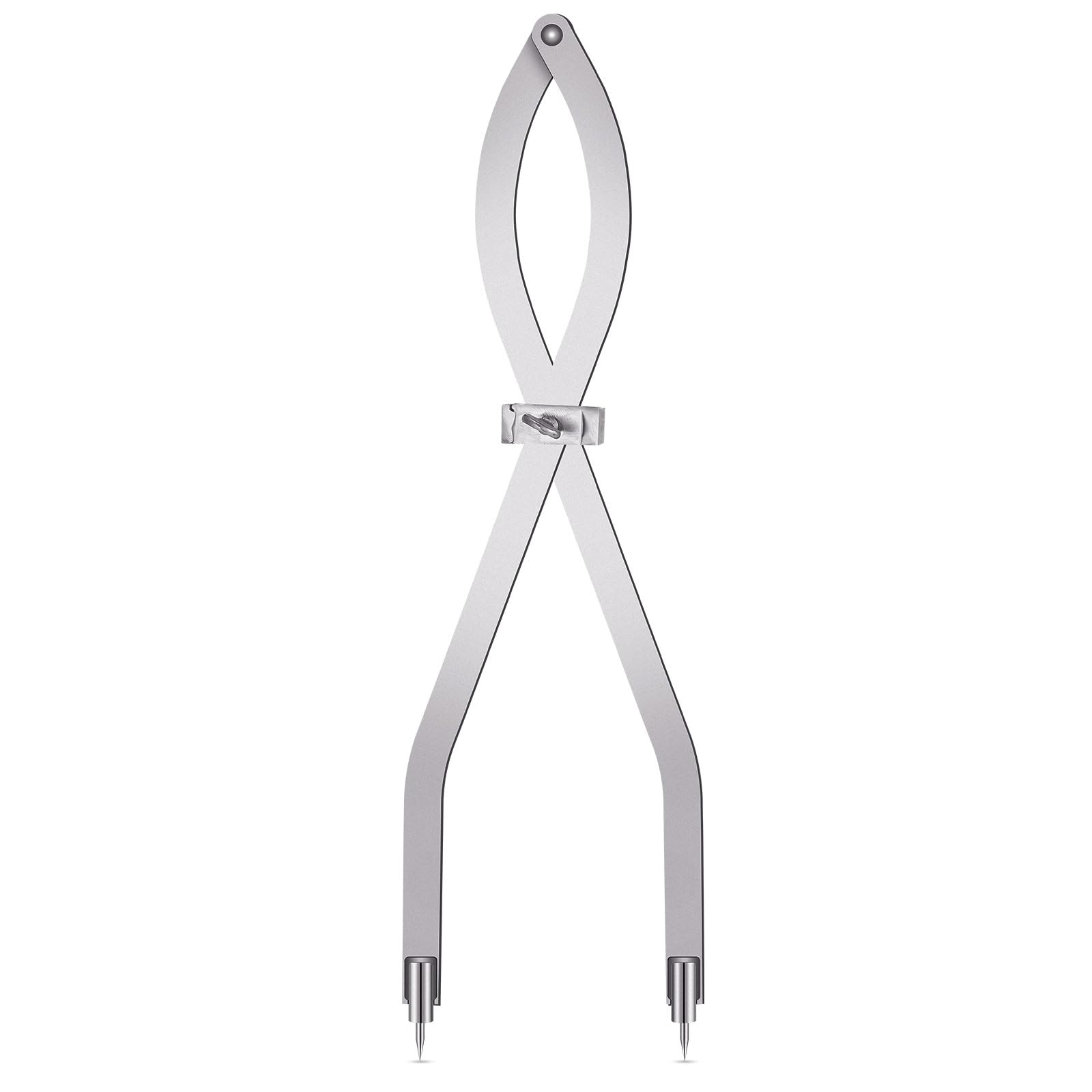 Dunzoom radius divider tool 24-inch radius for precise arcs on metal, wood, and plastic.