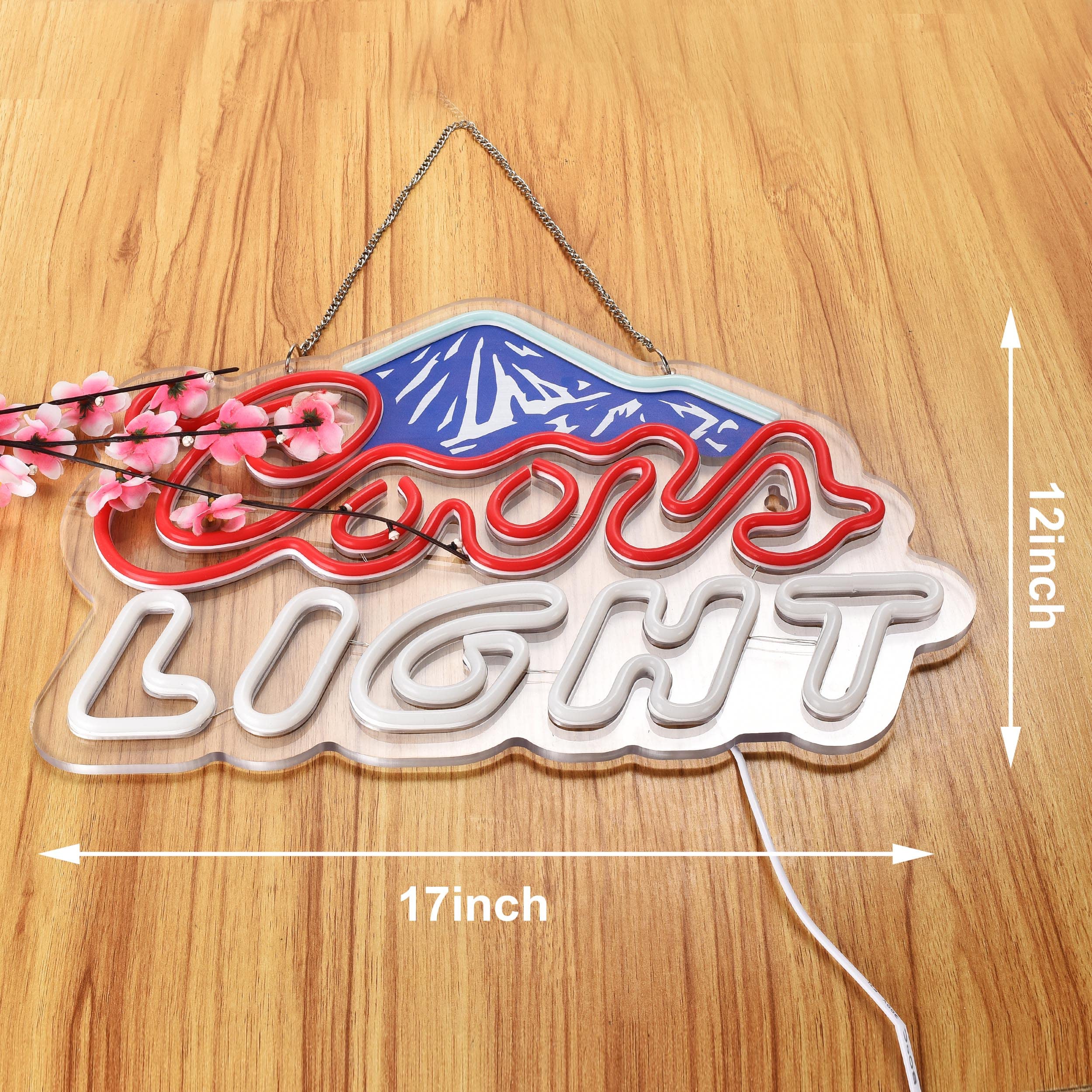 Duoweoy neon sign USB cable 1.8 m for flexible placement