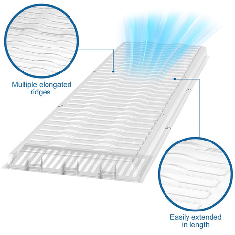 DUPPCOS air vent extender helps direct airflow to target areas for improved comfort.