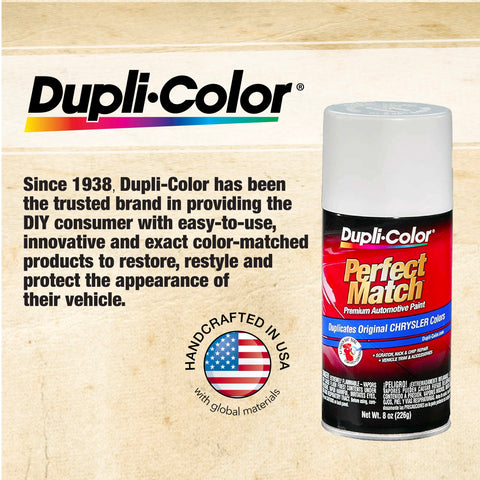 Dupli-Color DAP1689 white primer for versatile auto projects and uniform results.