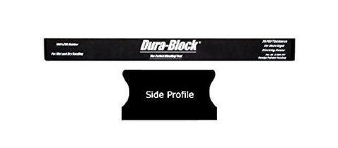 Dura-Block AF4409 long sanding block in use on a large panel for accurate results.