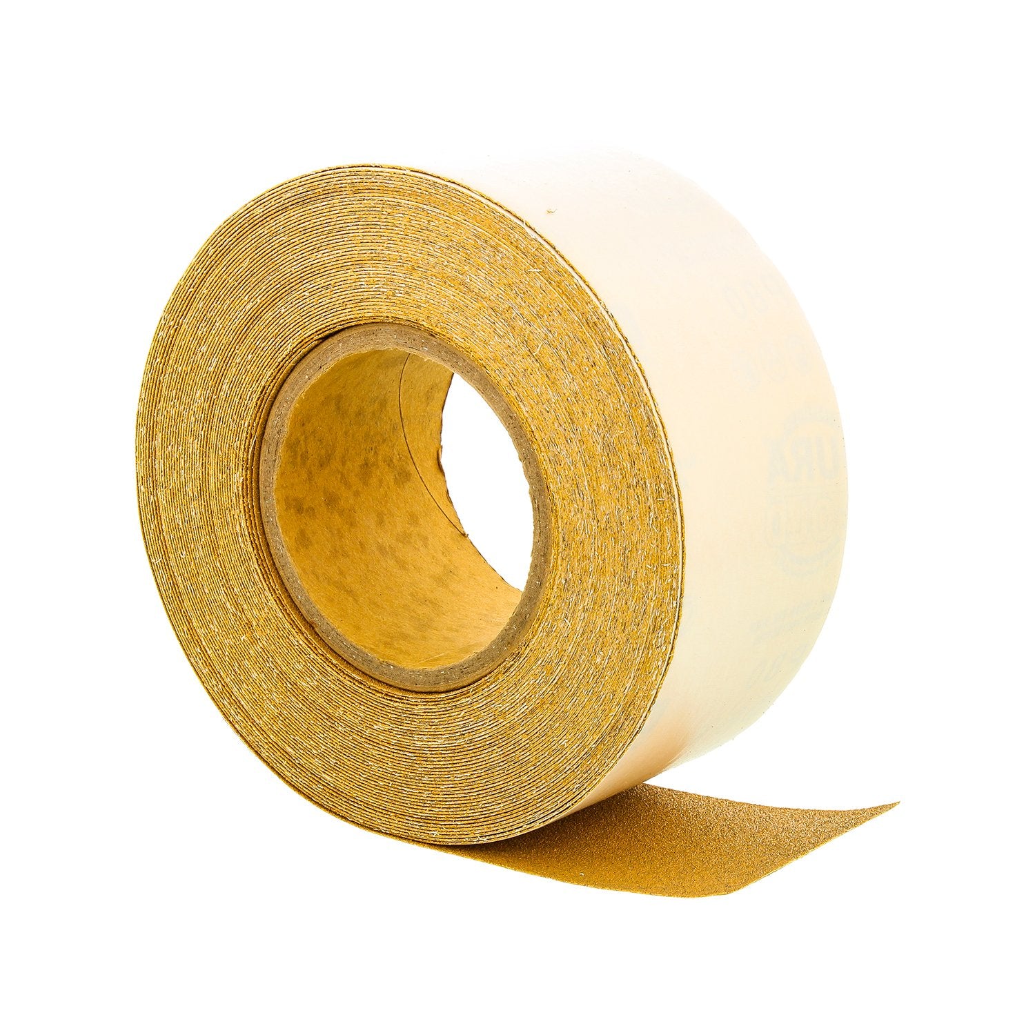 Dura-Gold 80 grit adhesive-backed sandpaper ready to attach to tools