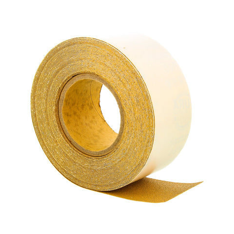 Dura-Gold 80 grit adhesive-backed sandpaper ready to attach to tools